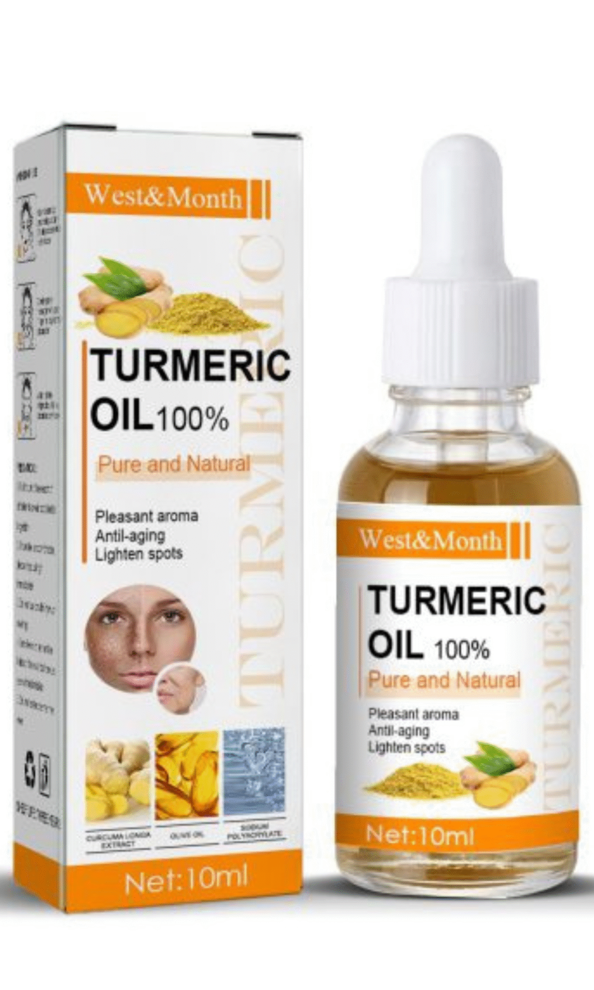 Turmeric Freckle Serum 10ml – Best Organic Serum